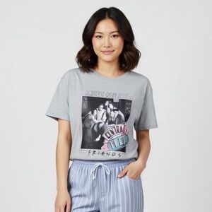 Friends TV Show Central Perk Women’s Pajama Tee Shirt Top - Size Large